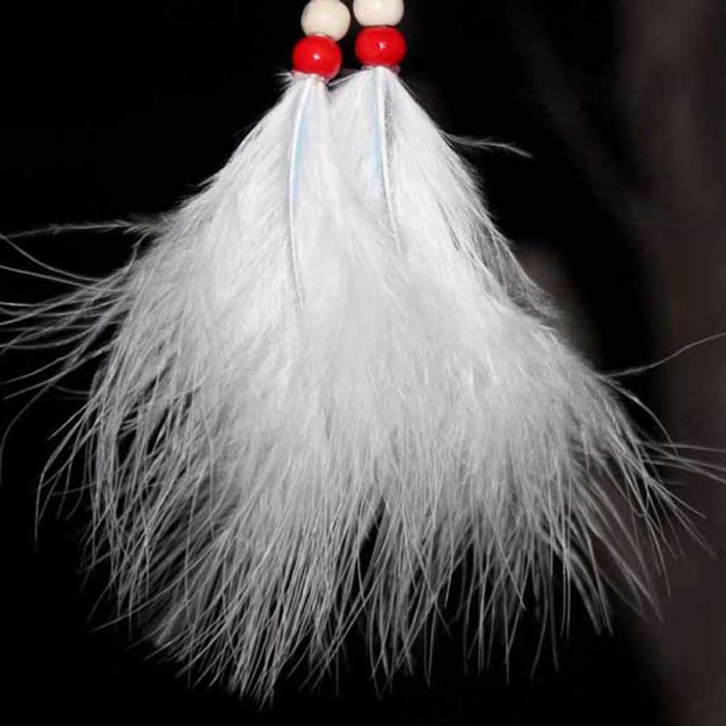 Dream Catcher with Feather Bead Hanging Decoration Ornament