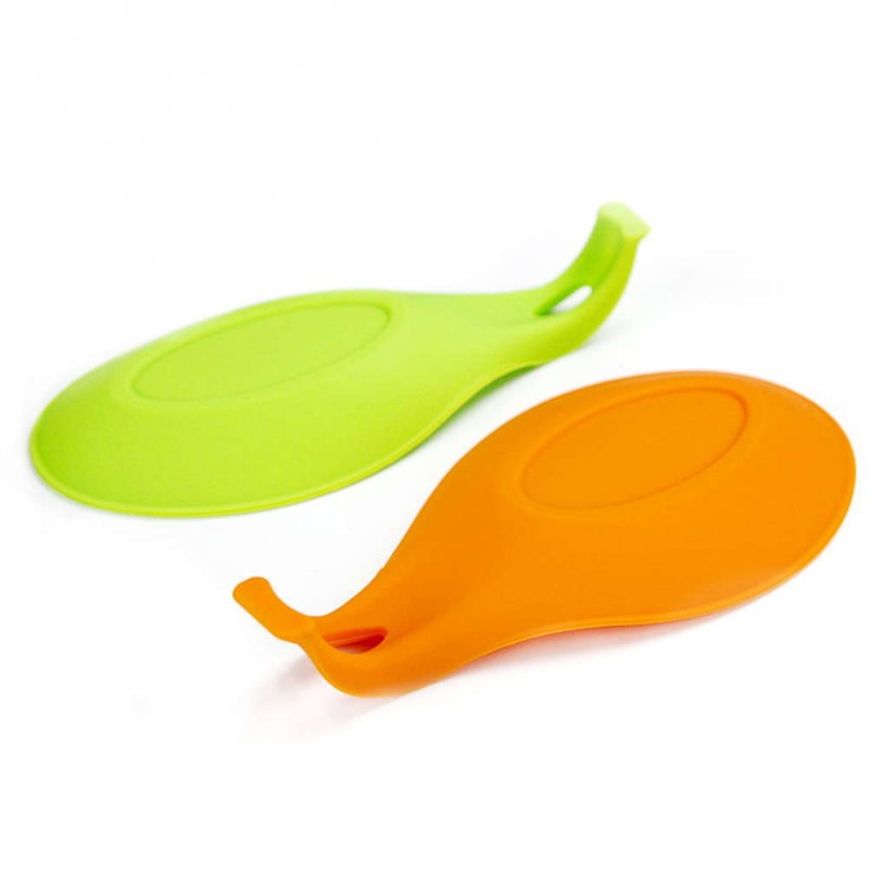 Silicone Spoon Insulation Mat Placemat Drink Glass Coaster Tray