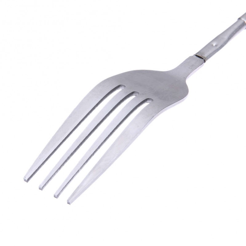 BBQ Telescopic Extendable Dinner Fruit Dessert Long Fork