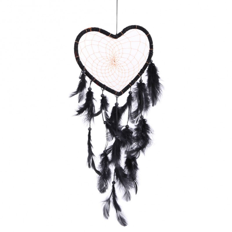 Black Dream Catcher Feathers Wall Car Hanging Decor Ornament