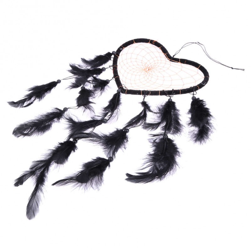 Black Dream Catcher Feathers Wall Car Hanging Decor Ornament