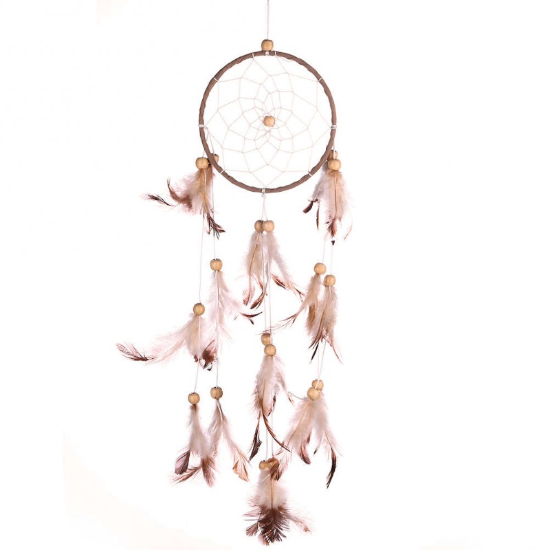 Coffee Dream Catcher Feathers Wall Car Hanging Decor Ornament