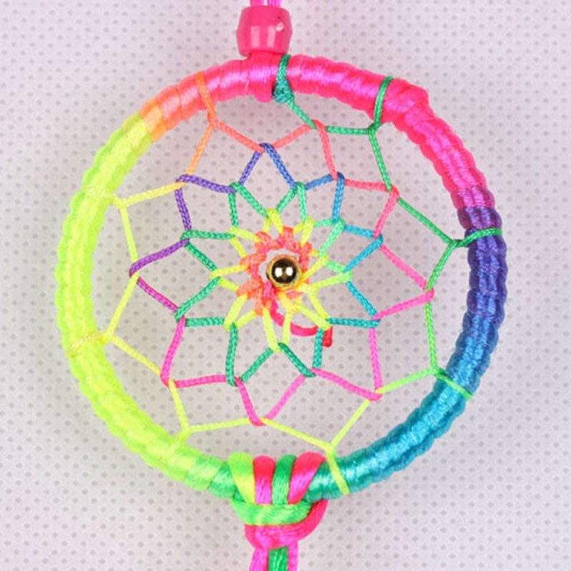 Colorful Dream Catcher Feathers Wall Car Hanging Decor (Random)