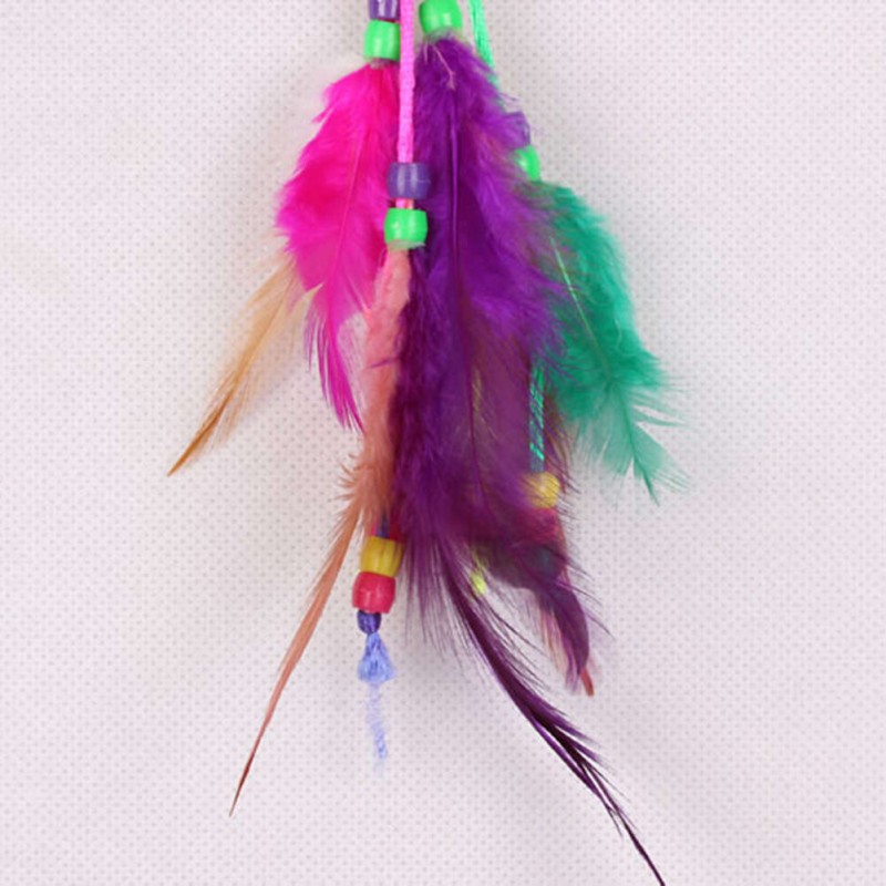 Colorful Dream Catcher Feathers Wall Car Hanging Decor (Random)