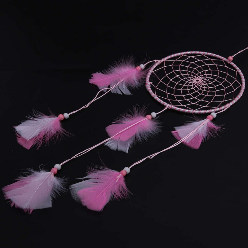 Feathers Dream Catcher Wall Hanging Home Car Decor Ornament Craft