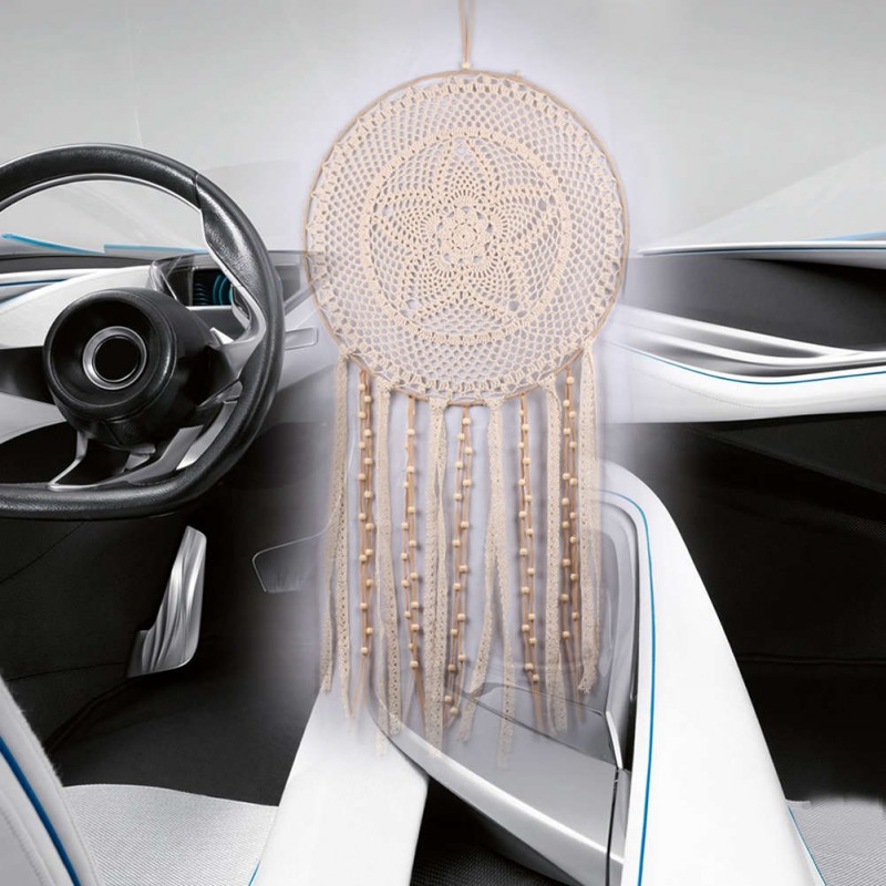 Tassel Lace Dream Catcher Wall Hanging Home Car Decor Craft