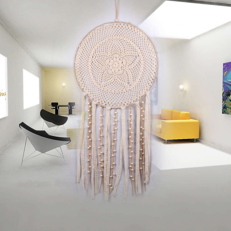 Tassel Lace Dream Catcher Wall Hanging Home Car Decor Craft