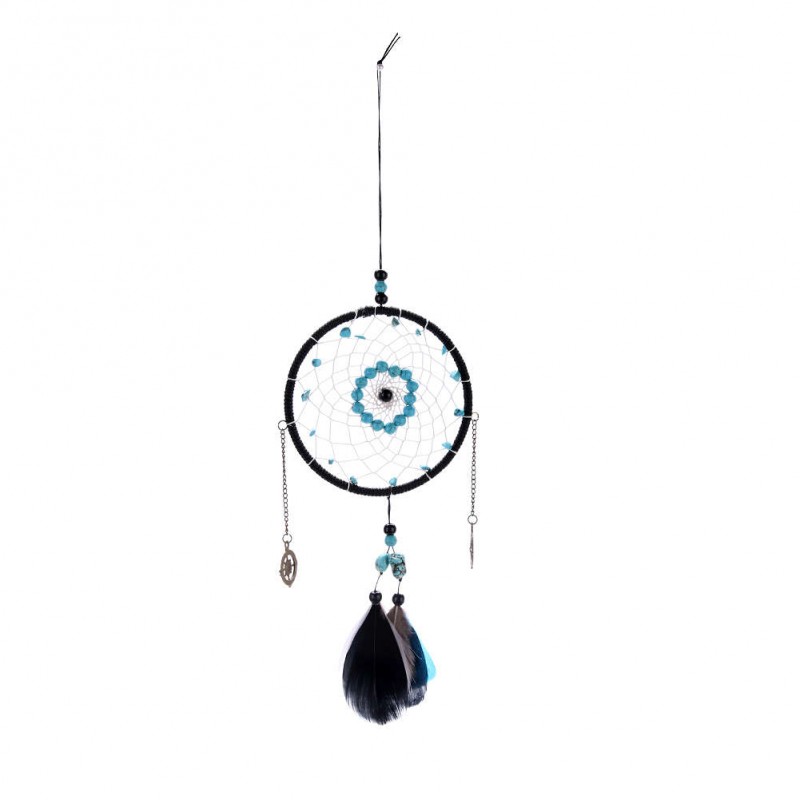 Creative Black Dream Catcher Feather Car Wall Hanging Decoration Craft