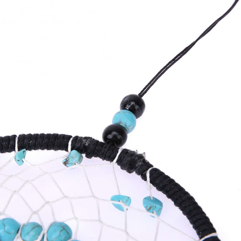 Creative Black Dream Catcher Feather Car Wall Hanging Decoration Craft