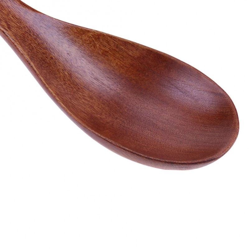 Large Wood Spoons Creative Wooden Tableware Porridge Soup Cereal Spoons