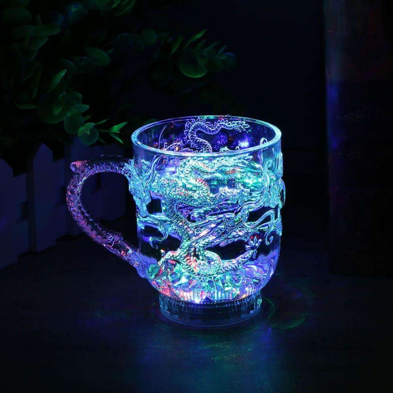 Luminous Lighting Up with Water Cups Liquid Induction Flash Cup for Party