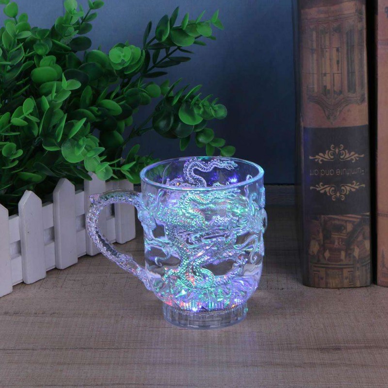 Luminous Lighting Up with Water Cups Liquid Induction Flash Cup for Party