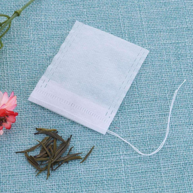 100pcs Drawstring Home Medicine Bag Empty Tea Spice Seal Filter Bag