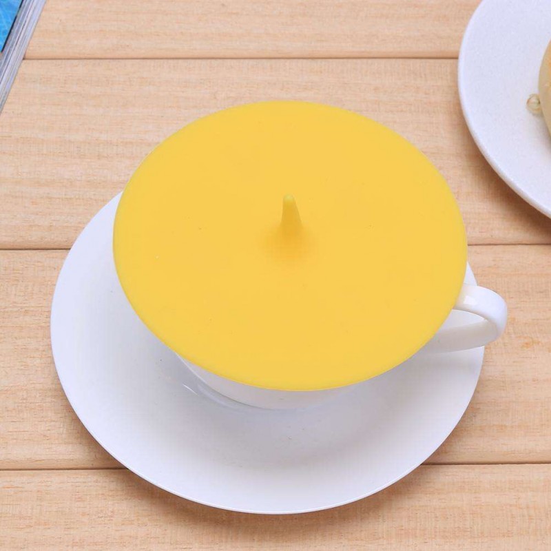 Waterdrop Silicone Insulation Anti-Dust Cup Cover Tea Coffee Sealing Lid