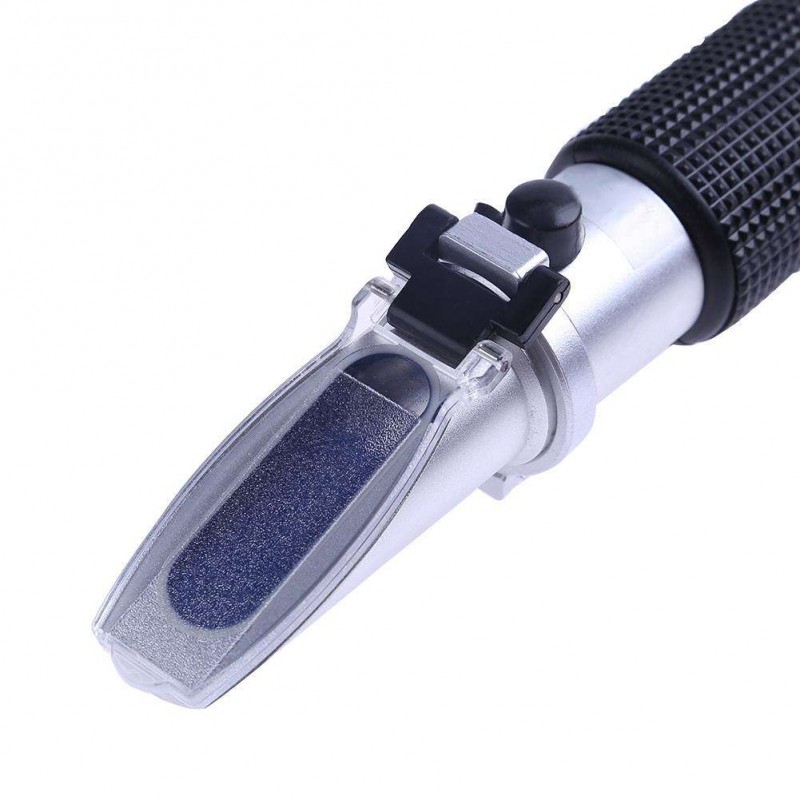 Handheld Brix Refractometer Fruit Juice Wine Sugar Homebrew Sugar Tester