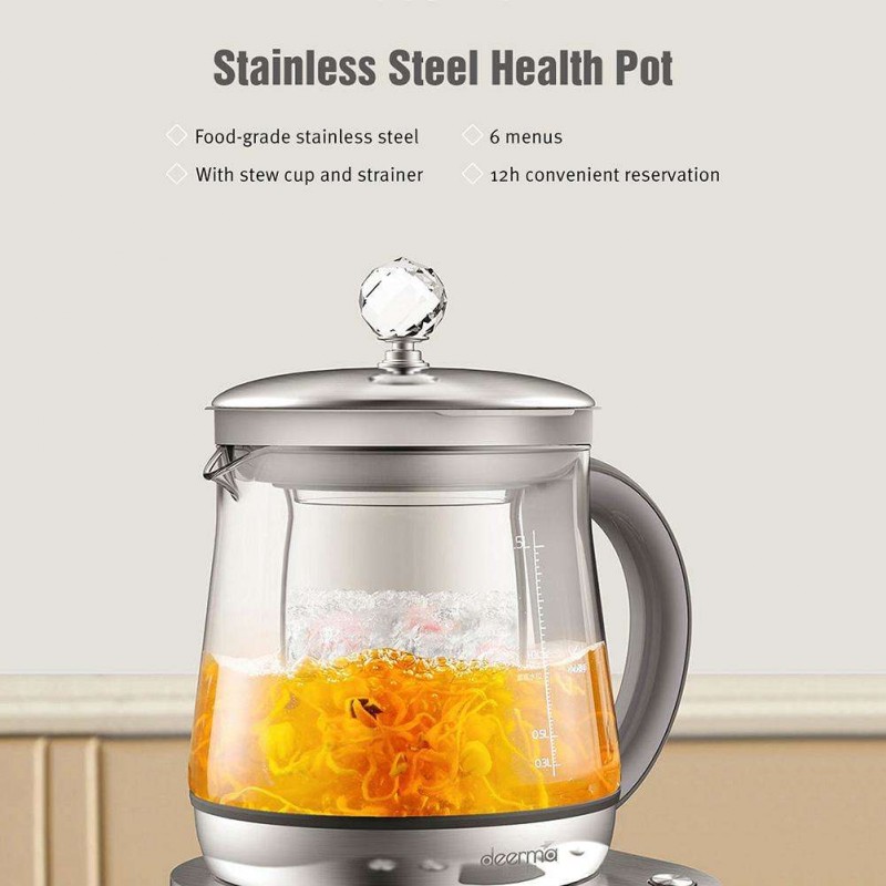 1.5L Multifunction Kettle DEM-YS802 304 SS Electric Health Pot