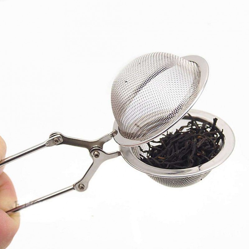 Handle Mesh Ball Tea Strainer Tea Infuser Spice Filter