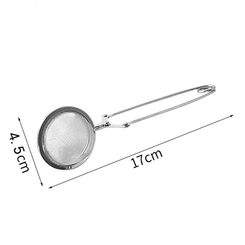 Handle Mesh Ball Tea Strainer Tea Infuser Spice Filter