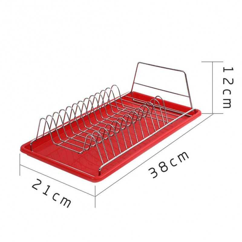 Dish Drainer Drying Rack Bowl Cup Holder Tableware Storage Shelf