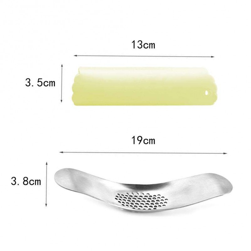 Kitchen Gadgets Garlic Press Crusher Peeler