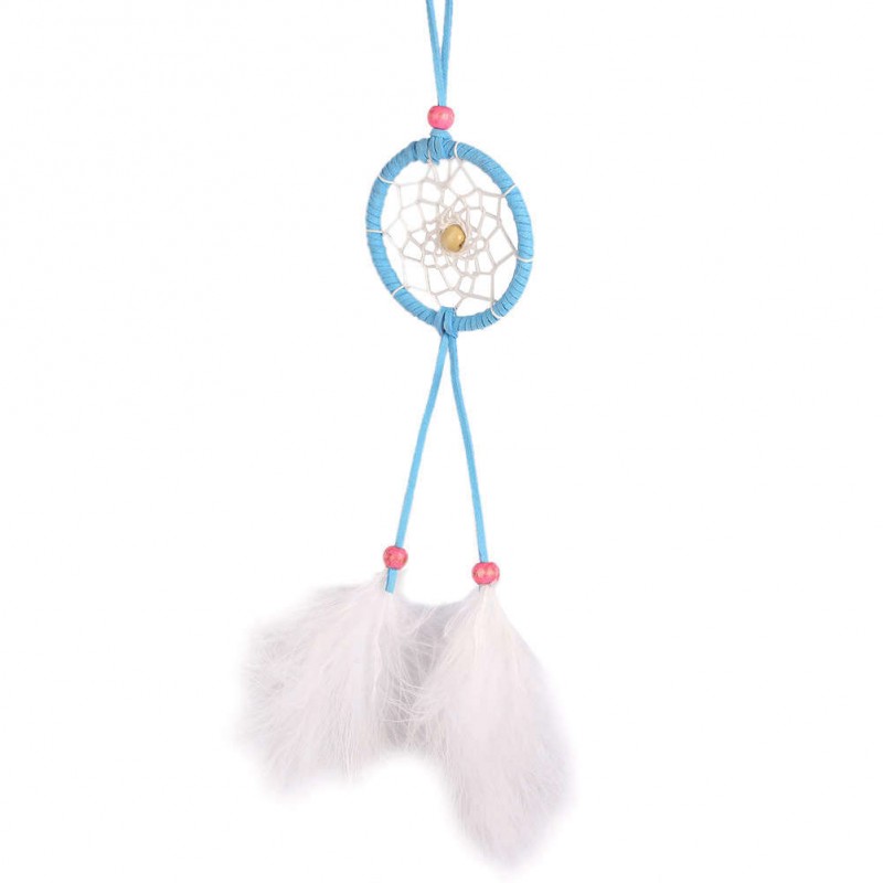 Dream Catcher with Feather Bead Hanging Decoration Ornament