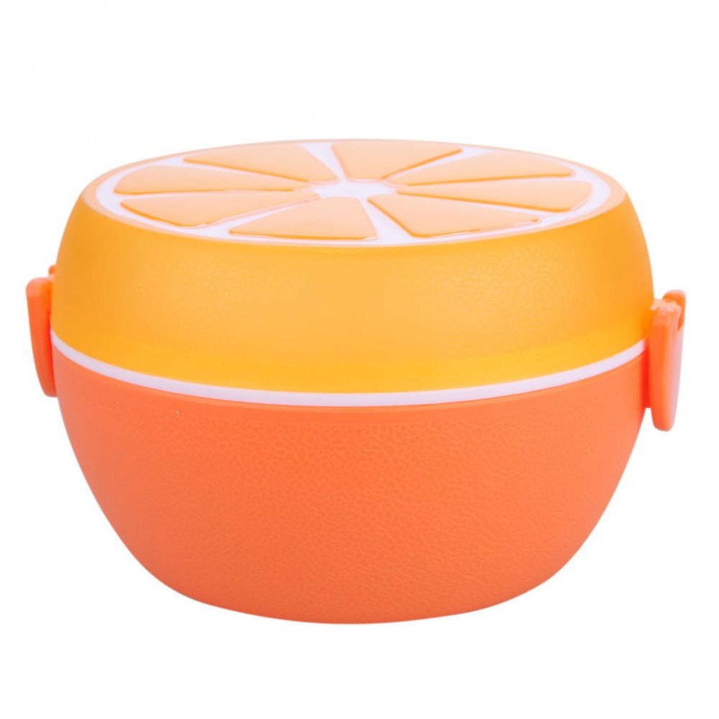 Cutlery Plastic Lunch Box Bento Storage Kids Bowl Food Container Plate Sn