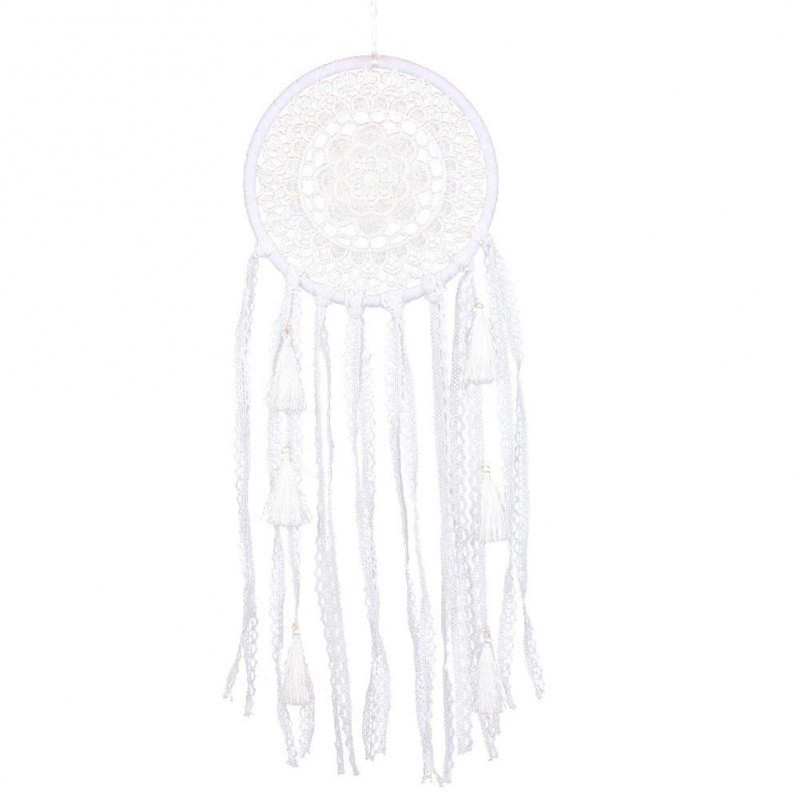 Plum Blossom Dream Catcher Feather Bead Hanging Decor Ornament