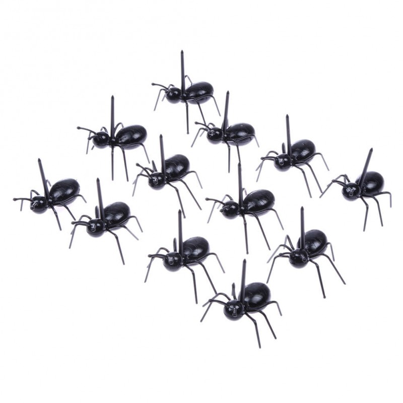 12pcs Ant Shape Fork Snack Cake Dessert Tableware for Party Fruit Pick