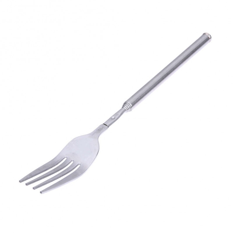 BBQ Telescopic Extendable Dinner Fruit Dessert Long Fork