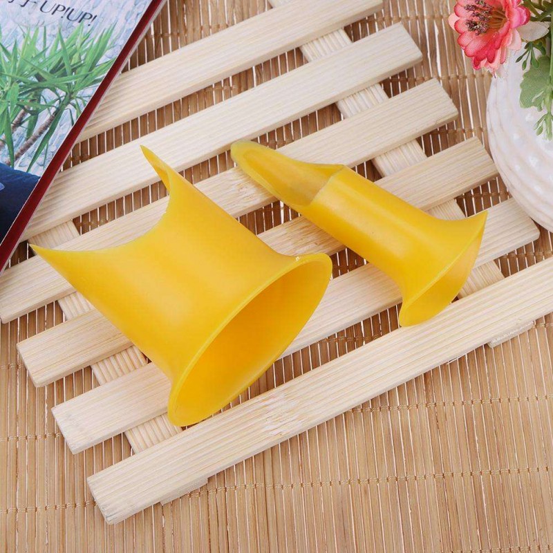 2pcs Pepper Chili Tomato Cutter Corer Slicer Fruit Stem Huller Remover Tool