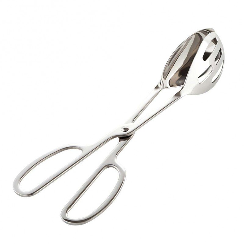 Bread Clip Scissors Shape Food Salad BBQ Tongs Kitchen Tool
